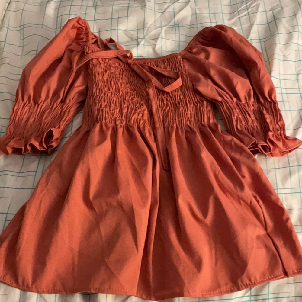 Smocking detail top